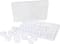 Everything Mary Large Plastic Bead Storage Box with 24 Jars